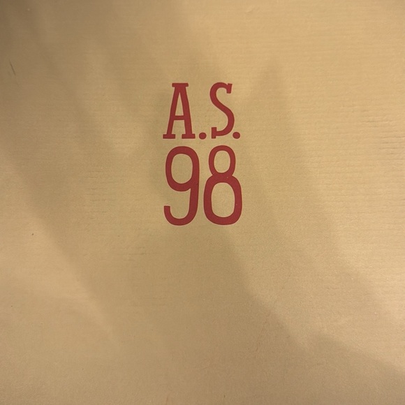 A.S.98 SUEDE /LEATHER DISTRESSED COMBATS 7.5 - Picture 7 of 7